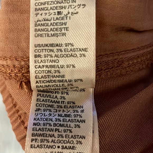 GoodThreads Slim Fit Pull On Canvas Shorts XXL Clay Color - Picture 9 of 11